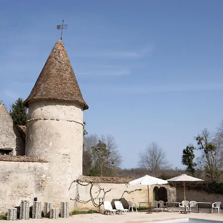 Historic Castle In With Swimming Pool, Billiards * Le Veurdre
